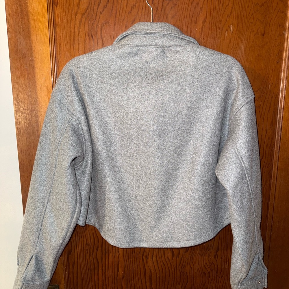 Love Tree Light Gray Utility Jacket - Picture 3 of 4